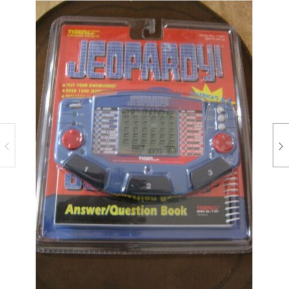 Jeopardy Other 997 Jeopardy Electronic Lcd Handheld Game Poshmark
